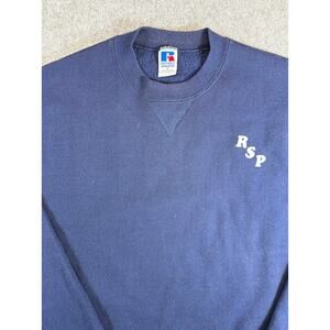 Vintage 90s Russell Athletic RSP Sweatshirt Mens Large Blue Crewneck Streetwear